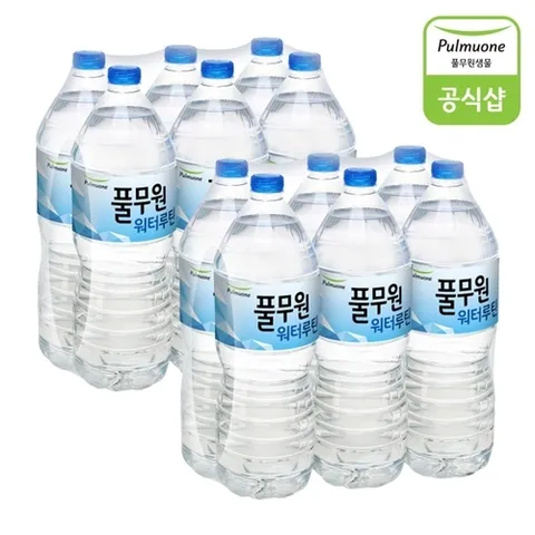풀무원샘물 풀무원샘물 워터루틴 2L 12개