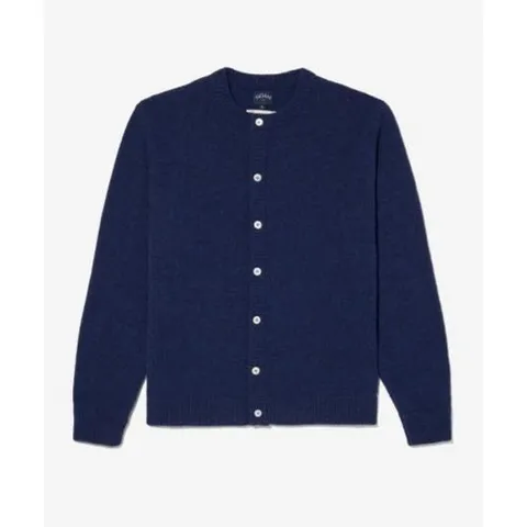 아페쎄 25FW 아페쎄 가디건 NOAU252MRST042BL STARNIGHT BLUE DOM