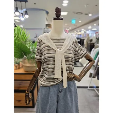 스테파니 스테파니 세이브존01 케이프 니트 A26SW6229 (51050161)