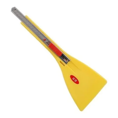 셀러허브 1 [XB8GH52M]도배 도배칼 스텐 노랑 도배공구 도배용품 헤라