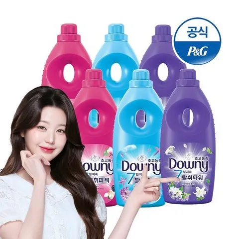 다우니 [비밀]다우니 초고농축 섬유유연제 탈취파워1Lx6