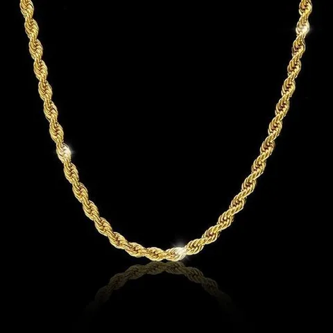 셀러허브 1 [XBHH8IM7_56]남자 특수 압축 도금 남성 꽈베기체인 18k