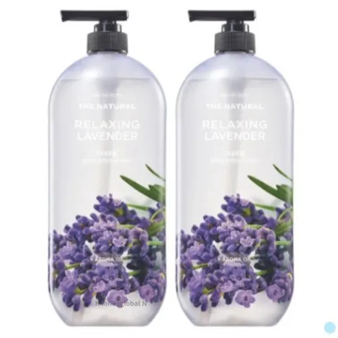 셀러허브 1 온더바디 더내추럴 바디워시 클렌져 900g 라벤더 2개