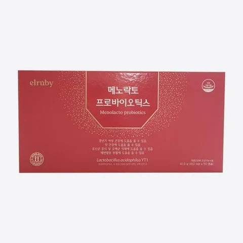 패션플러스 [옐루맘] 휴온스 메노락토 프로바이오틱스 450mg 90캡슐 (19286436)