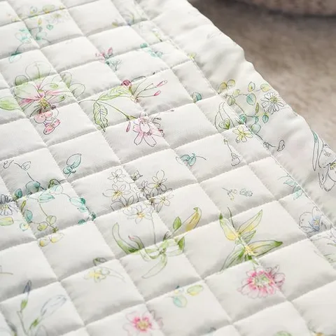 에스데코 시원한 여름 풍기인견 누빔패드 카페트 싱글 핑크 국내산