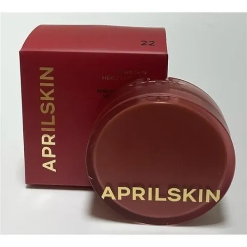 패션플러스 [정품] 에이프릴스킨 히어로 쿠션 (본품 리필) 핑크 베이지 22호 1개 (43930546)