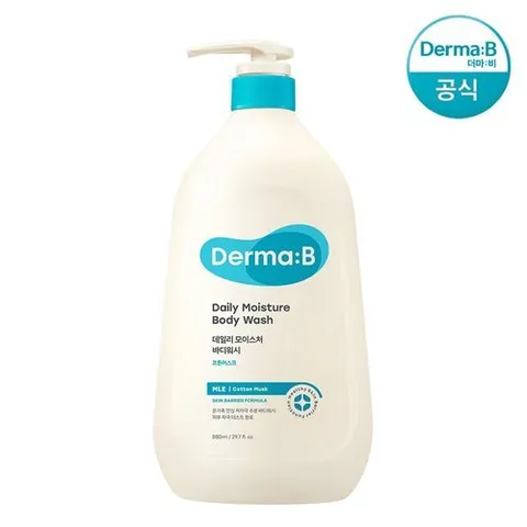 더마비 더마비 데일리 모이스처 (대용량) 바디워시 (코튼머스크) 880ml