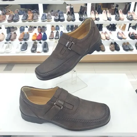 에스콰이아 시니어 라인  컴포트화로 경량몰드창 내츄럴 한 빈티지 컬러투톤DJ