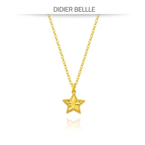 디디에벨라 24k 심플 스타 목걸이3.75g 