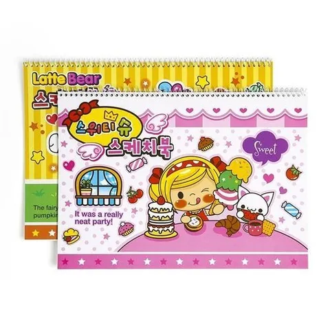 셀러허브 생활리빙 8절 스케치북(여-9매)/문구점판매용 미술학원판