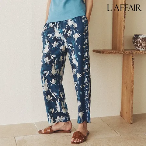 라페어 인견 아뜰리에 팬츠(네이비) 1종