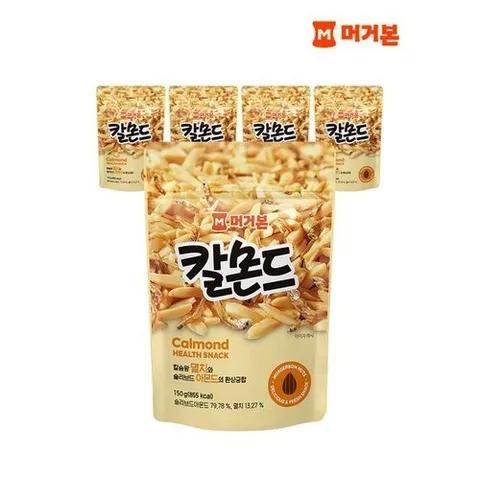 머거본 견과류 칼몬드 150g x5봉_P306685848