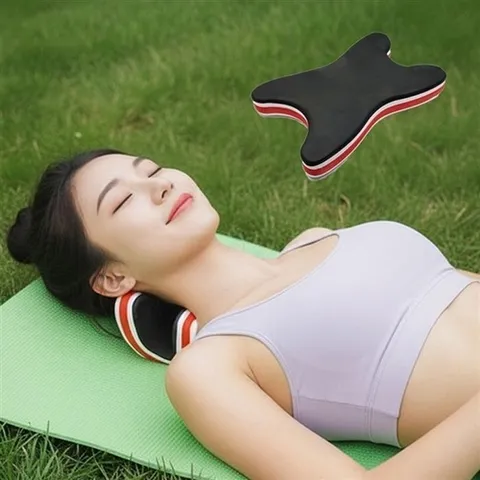 패션플러스 [아이엠스탁] 목스트레칭기 경추  방지 자세 보호대 교정기 가정용 마사지 기구 (43877164)