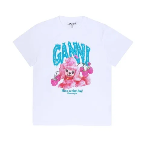 기타 [GANNI] A1050142 151 여성 반팔티
