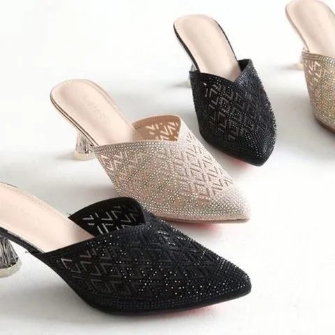 셀러허브 패션 [VY] 여자 여름 쿨 시스루 뮬 힐_WS29507