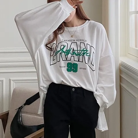 H스타일 BM브랜드박스맨투맨 여성 티셔츠_P346340832