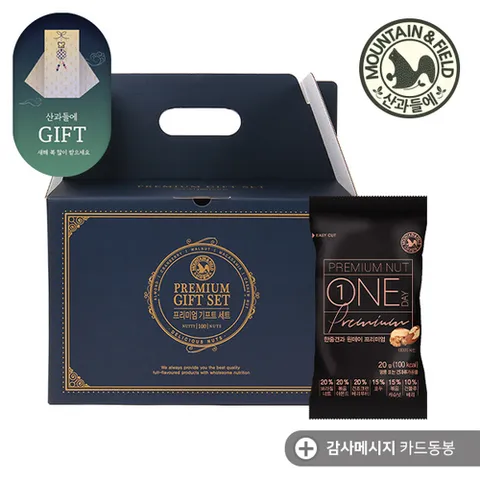 산과들에 하루견과 원데이프리미엄 100봉 선물세트