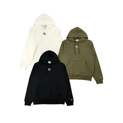 라코스테 남성 소프트 브랜딩 후드 스웻셔츠 SH2740-55N 70V E9F 031_P405718236