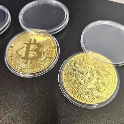 기타 선물 소장용 비트코인 모형 주화 코인_WFGH9CR