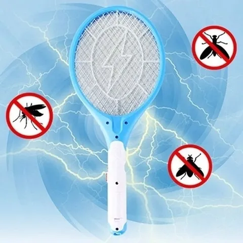 엄지척 쿨샵 전기모기채 전기파리패 안전망 경량 모기채19484113667501