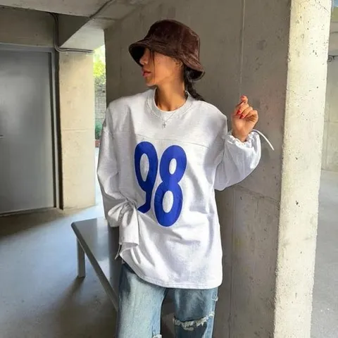 셀러허브 패션 [VY] 여자 빅사이즈 어깨패드 티셔츠_WT32951