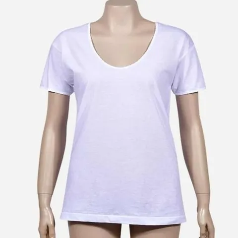 셀러허브 패션 [라일리여성의류] Rly 여성 코튼 반팔 면티 흰색반팔티