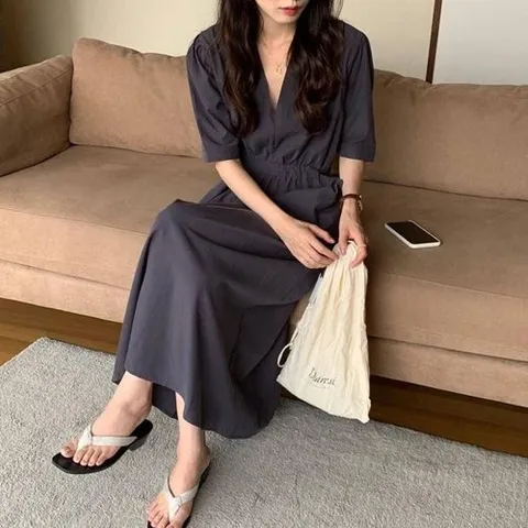 셀러허브 패션 [룽스_65]롱원피스 데일리캐주얼원피스 F006850_ (49806417)