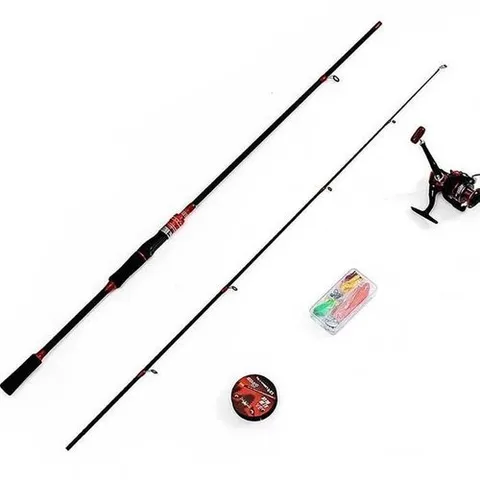 셀러허브 패션 [JHQS89ED_53DF]낚시대 세트 루어낚싯대세트 스피닝릴 2.1m