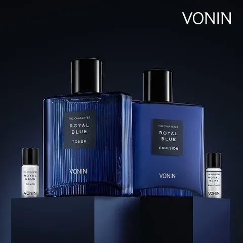 엘지생활건강 *보닌 최신상 남성 기초 더 캐릭터 로열블루 2종세트