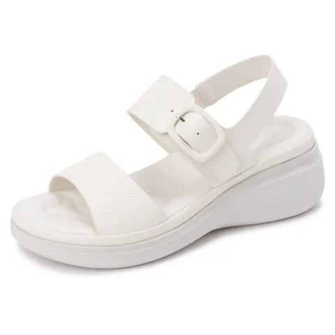 금강제화 프리웨이 여성 소가죽 캐주얼 스트랩 샌들 RICSAC4383WFREK9