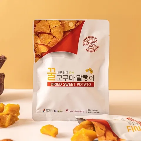 팜투맘 해남 꿀고구마 말랭이 60g 5봉 고구마큐브