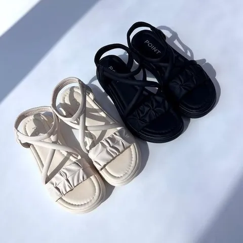 셀러허브 1 [HYIJO1IX_4B]편한샌들 2426 스트랩 2color