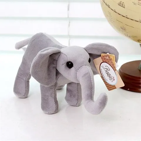 셀러허브 생활리빙 리얼 애니멀 인형(코끼리)/완구점판매용 게임장사은