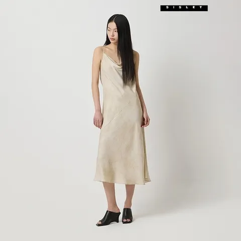 시슬리 시슬리 플레르 카울 슬립 원피스 SAOP03511