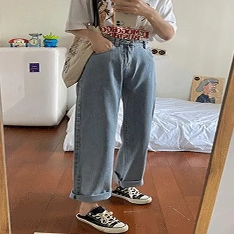 셀러허브 패션 [BBWSTYLE] 류벤 컷팅 와이드데님팬츠