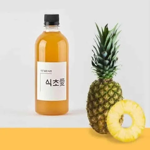 셀러허브 1 국산 자연발효 수제 파인애플 식초 1000ml 과일 음용