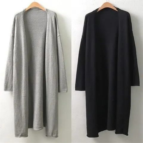 셀러허브 패션 위쉬몰 WC 스트랩니트롱가디건(6801H010) 빅사이즈