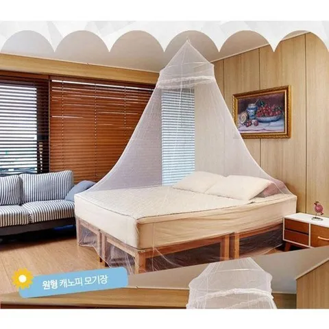 기타 원형 캐노피 모기장 천장형 공주모기장 (WDF3E31)