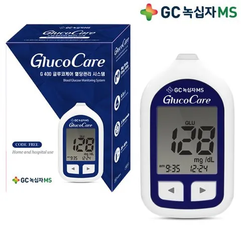 녹십자MS 녹십자 글루코케어 혈당측정기 1세트 당뇨체크기