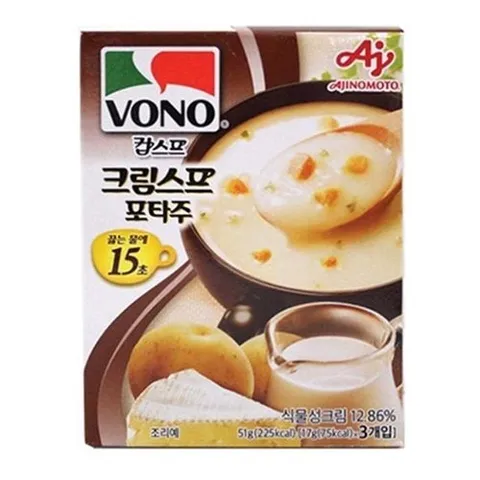 셀러허브 1 [XBH422LN_47]농심 보노스프 크림포타주 3입 문구용품 식용품