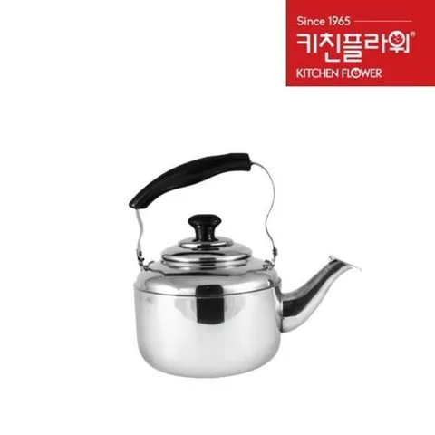 셀러허브 1 [XBK0KM77_48]키친플라워 뉴하모니카 주전자 4L 스텐주전자 (18317023)