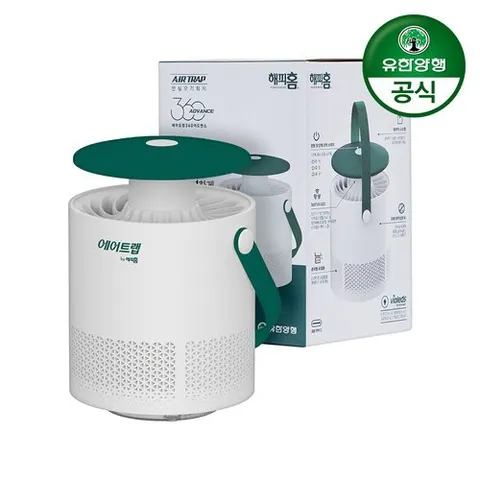 유한양행 해피홈 에어트랩 어드밴스 모기 포충기 1개