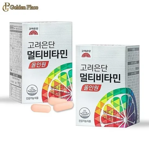 고려은단 고려은단 멀티비타민 올인원 1560mg 60정 x 2개 (4개월) G (29412600)