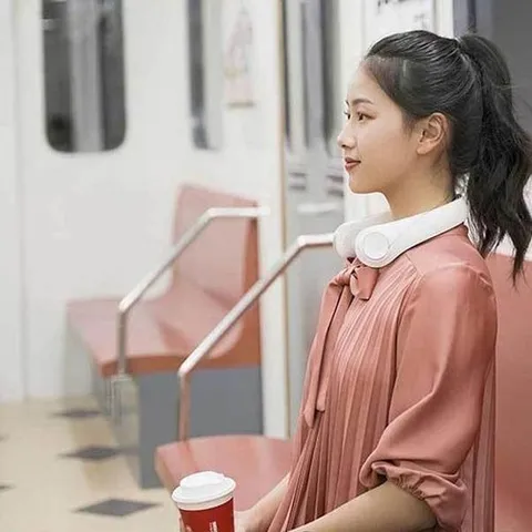 셀러허브 1 [XBF39LL8]LW 넥풍기 넥 선풍기 목걸이형 BY F12 목선풍기