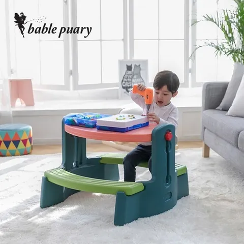 베이블퓨어리 안전하고 튼튼한 컴플 유아책상