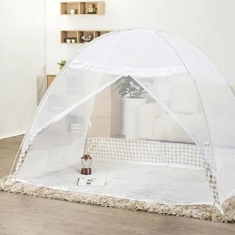 기타 바닥일체형 1인용 원터치 모기장텐트 120cm 여름 (WFDE2D8)