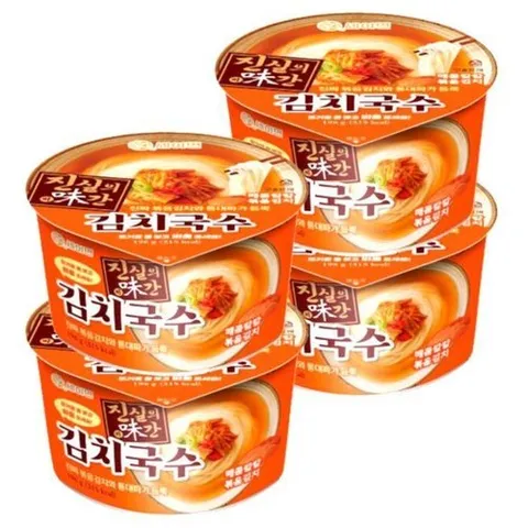 셀러허브 식품 세이면 진실의 미간 김치국수 196g 4개