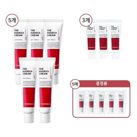 센텔리안24 더 마데카 크림 50ml 5개 + 15ml 3개 + 1ml 5매