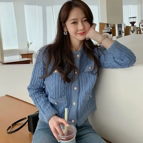 비틀버드 진주버튼 라운드가디건 SD-210905_P313003501