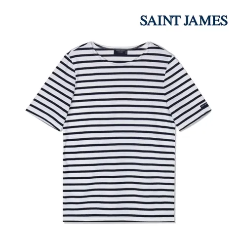 세인트제임스 세인트제임스 반팔티 레반트 모던 스트라이프 9863-88
